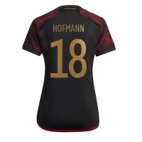 Tyskland Jonas Hofmann #18 Bortatröja Kvinnor VM 2022 Korta ärmar